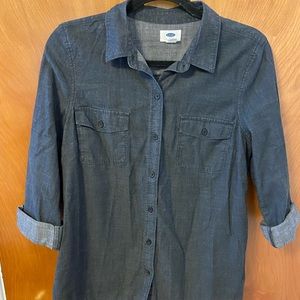 Denim Old Navy button down